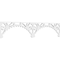 Ekena Millwork Genova Architectural Grade PVC Running Trim, 8"H x 5/8"P x 48"L RUNP08X0625X48GEN - alternate 1